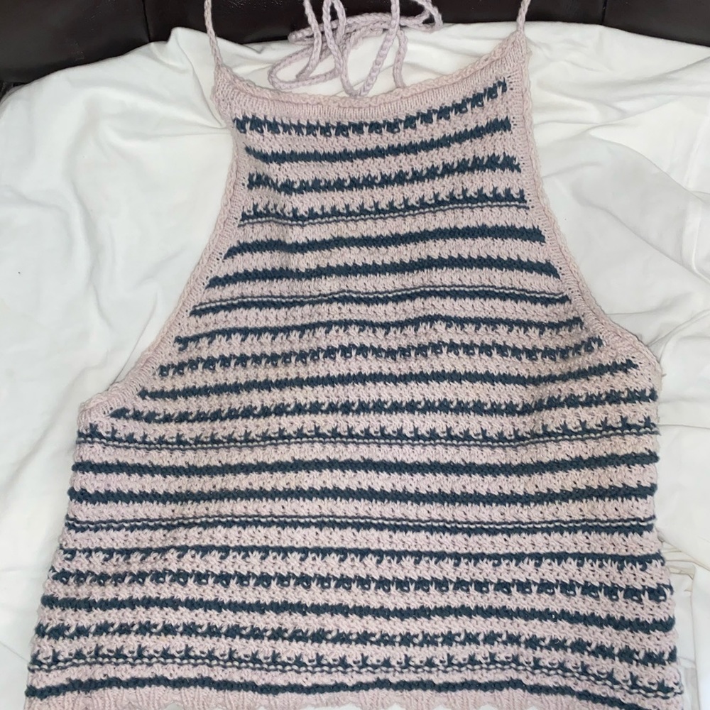 Knitted halter top from urban outfitters